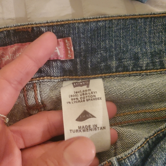 Levi's 504 Slouch Straight size 3 small - Picture 6 of 7
